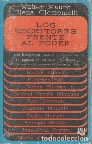 Livres: Los escritores frente al poder- 9788421741382