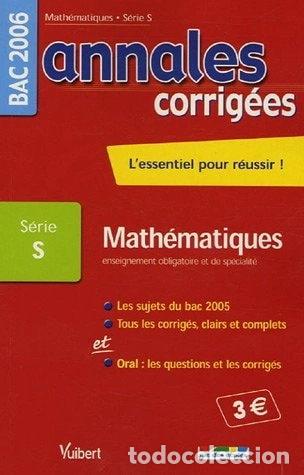 Libri di seconda mano: Math&eacute;matiques Enseignement obligatoire et de sp&eacute;cialit&eacute; S&eacute;rie S- 9782844312891