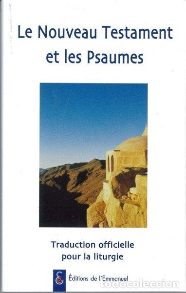 Libros: Nouveau Testament et psaumes- 9782911036958
