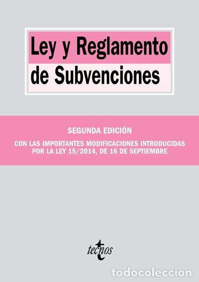 B&uuml;cher: Ley y Reglamento de Subvenciones- 9788430964932
