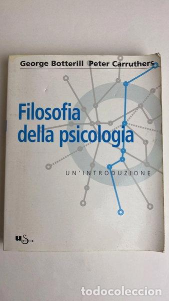 Libros: Filosofia della psicologia. Un'introduzione- 9788842809166