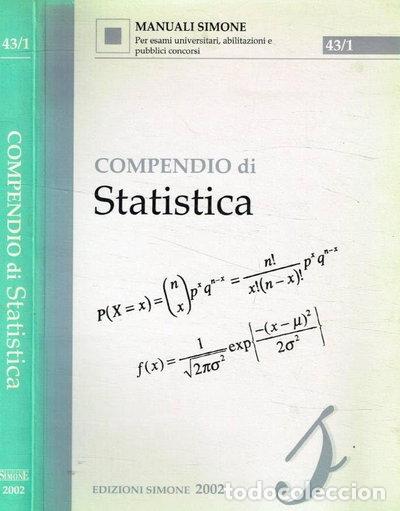 Livres: Compendio di statistica- 9788824494397