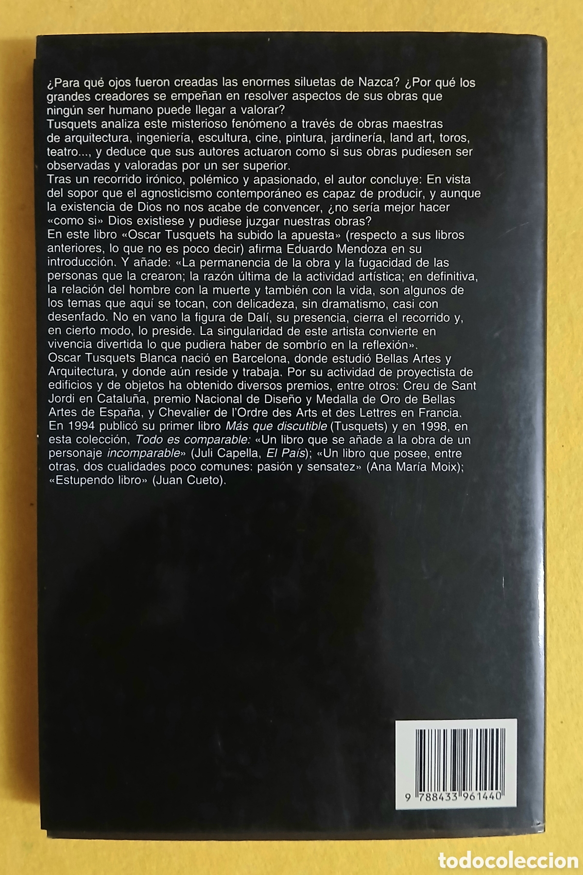 Libros: Dios lo ve ,Oscar Tusquets Blanca - Foto 2
