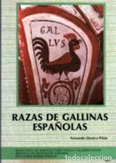 Libros: Razas de gallinas espa&ntilde;olas- 9788471142719