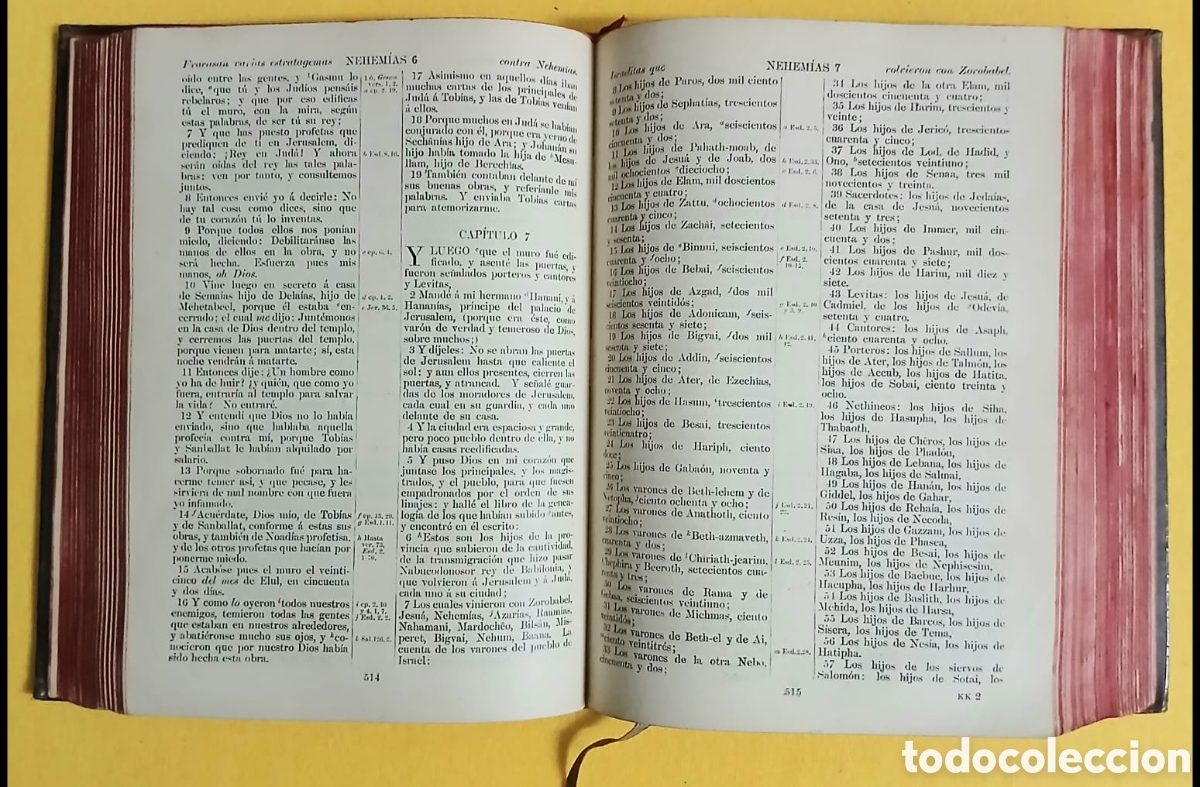 Libros: La santa biblia versi&oacute;n de Cioriano de Valera - Foto 9