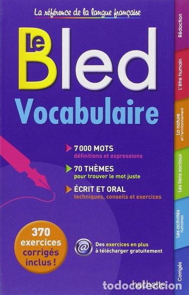 Livros em segunda m&atilde;o: Le Bled vocabulaire- 9782010003974
