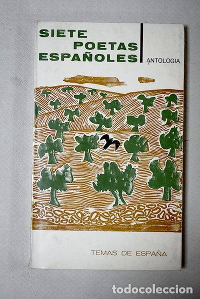 Libros: Siete poetas espa&ntilde;oles- 9788430640089