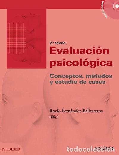 Livres: Evaluaci&oacute;n psicol&oacute;gica- 9788436825480