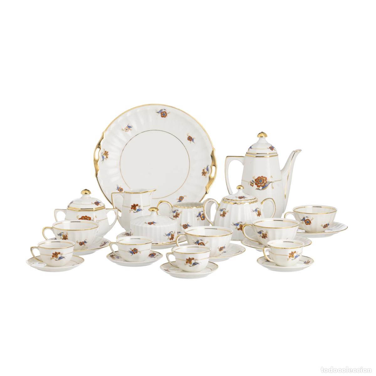 Libros: Porcelana - Servicio de t&eacute; y caf&eacute; Vista Alegre