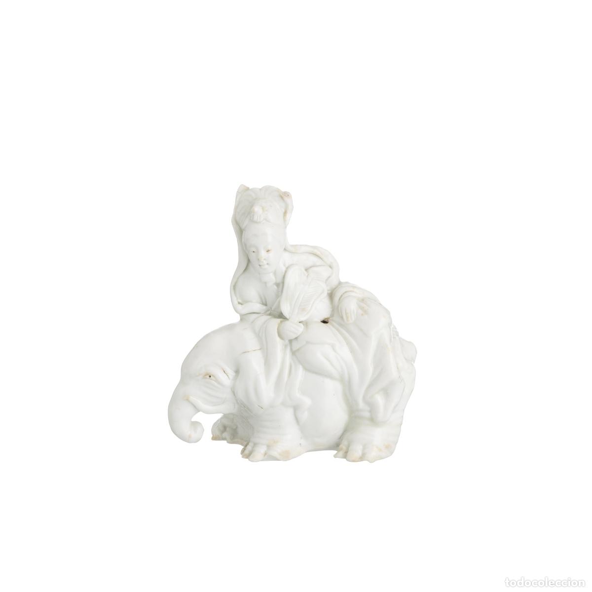 Livres: Porcelana china - Guanyin sobre un elefante - Blanc de Chine