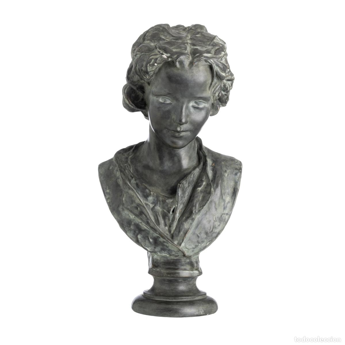 Livros em segunda m&atilde;o: Escultura - Soares dos Reis - Flor Silvestre 1878 (firmada)
