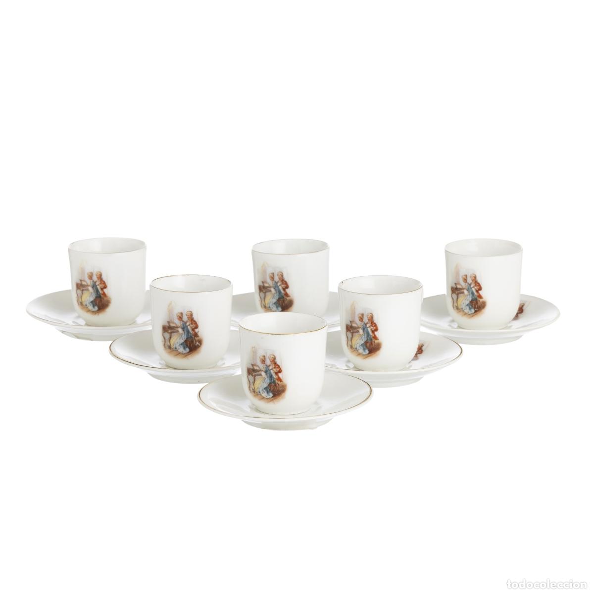 Livros em segunda m&atilde;o: Porcelana - 6 tazas de caf&eacute; - 'Vista Alegre'