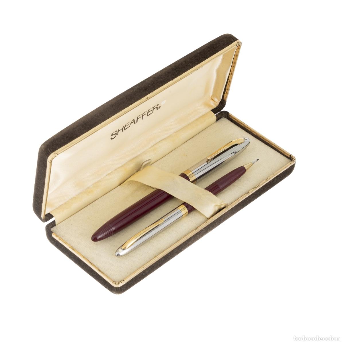 Livros em segunda m&atilde;o: Juego de bol&iacute;grafo y portaminas Sheaffer