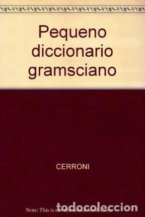 books: Peque&ntilde;o diccionario gramsciano- 9789879017784