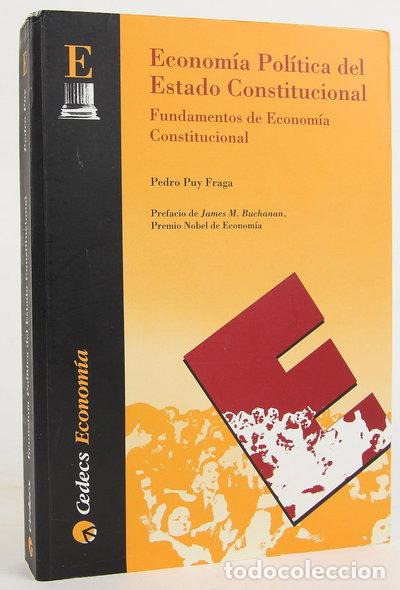 Livres: Econom&iacute;a pol&iacute;tica del estado constitucional- 9788489171527