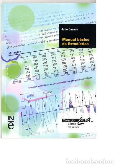Livres: Manual b&aacute;sico de Estad&iacute;stica- 9788426037411