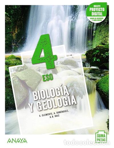 Libros: Biolog&iacute;a y Geolog&iacute;a 4- 9788469879948