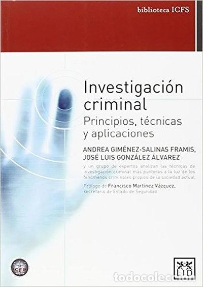 Livres: Investigaci&oacute;n Criminal- 9788483564844