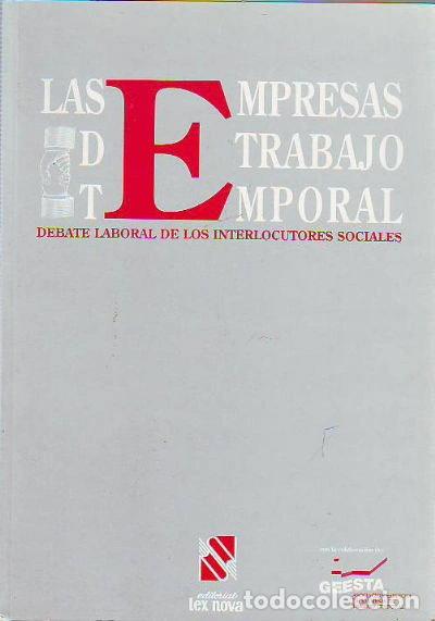 Livres: Las empresas de trabajo temporal- 9788475575674