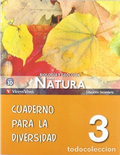 Libros: Nuevo Natura 3 Cuaderno Diversidad- 9788468204406