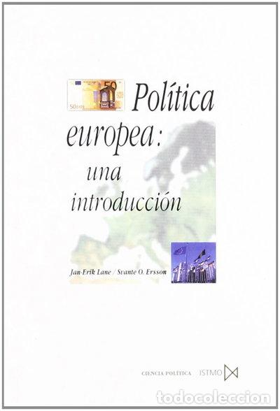 Libros: Pol&iacute;tica europea: una introducci&oacute;n- 9788470903304
