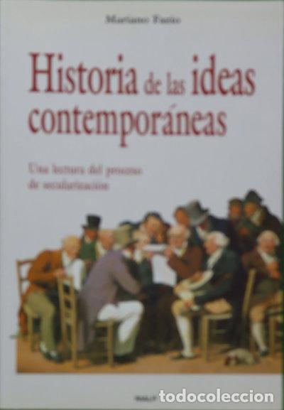 Libros: Historia de las ideas contempor&aacute;neas- 9788432136139