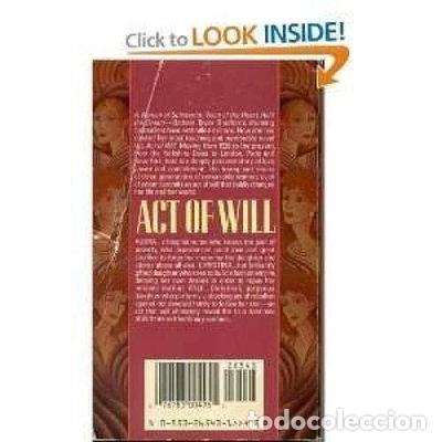 Libros: Act of Will- 9780553173178