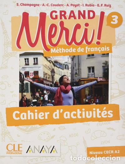 Libros: Grand Merci! 3. Cahier d'activit&eacute;s- 9788469835401