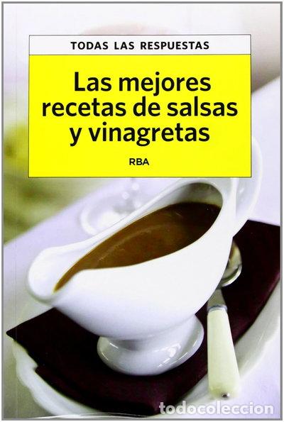 books: Las mejores recetas de salsas y vinagretas- 9788490065778