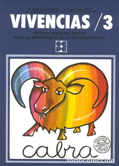Livres: Vivencias 3. M&eacute;todo sensoriomotor para el aprendizaje de la lectoescritura- 9788485252732