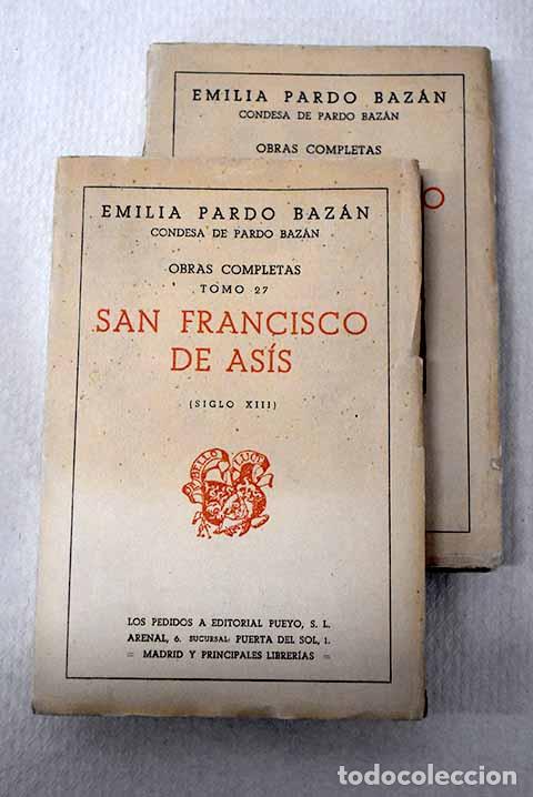 Libros: San Francisco de As&iacute;s: (siglo XIII).- Pardo Baz&aacute;n, Emilia