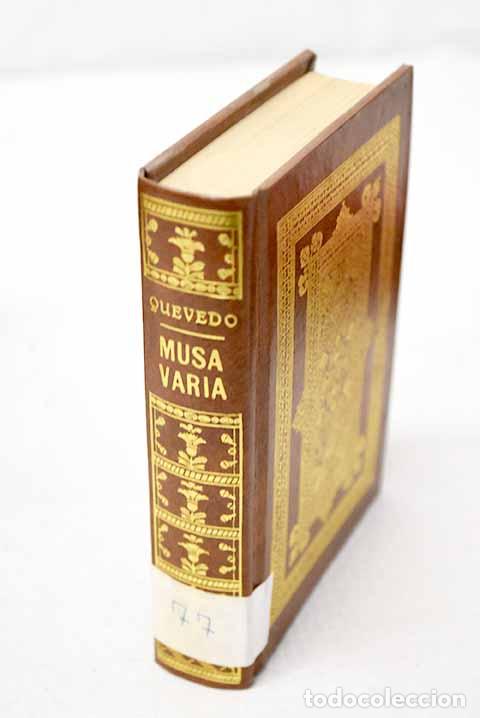 Libros: Musa varia: Quevedo y Villegas, Francisco de.- Quevedo y Villegas, Francisco de