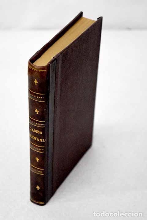Livres: Alemania: Impresiones de un espa&ntilde;ol.- Camba, Julio