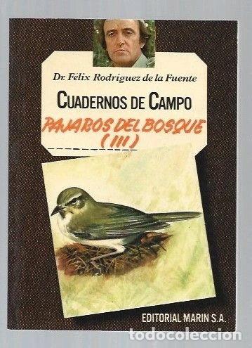 Libros: Cuadernos de Campo 41: P&aacute;jaros del Bosque (III)- 9788471025418