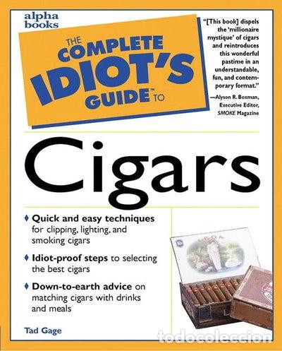 Libros: The Complete Idiot's Guide to Cigars- 9780028619750