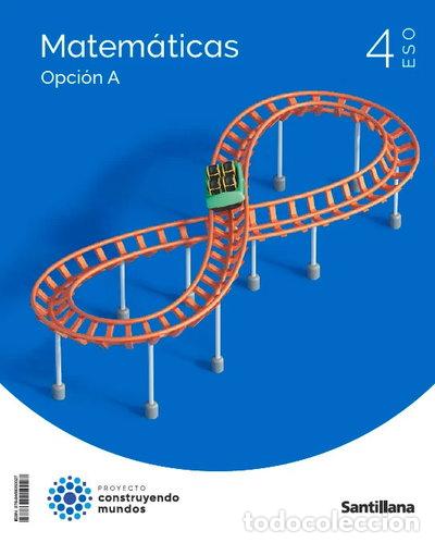 Livros em segunda m&atilde;o: Matem&aacute;ticas, 4 ESO. Opci&oacute;n A- 9788429483895