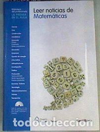Libri di seconda mano: La prensa en el aula: Leer noticias de matem&aacute;ticas- 8431300015548
