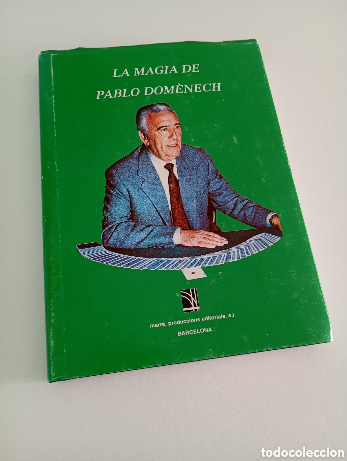 Libros: La Magia de Pablo Dom&egrave;nech 1996 Mago Trucos Juego de manos cartas baraja