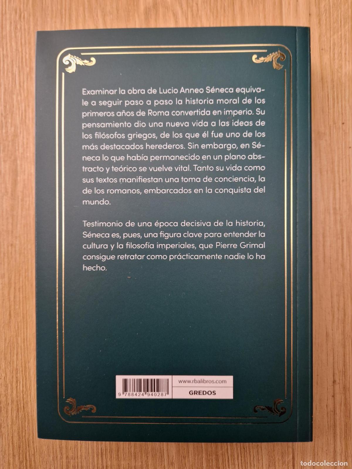 Libros: S&eacute;neca (Gredos) - Pierre Grimal - Foto 3