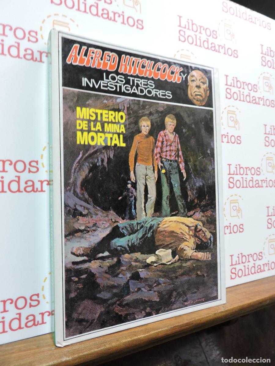 books: Misterio de la mina mortal. HITCHCOCK, Alfred. Ed. Molino. Barcelona, 1988