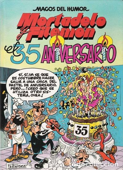 Libros: Mortadelo y Filem&oacute;n: El 35 Aniversario- 9788422652564