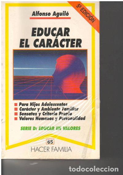 Libros: Educar el car&aacute;cter- 9788471188632