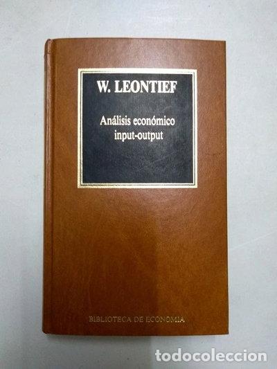 Libros: An&aacute;lisis econ&oacute;mico input-output- 9788475306148