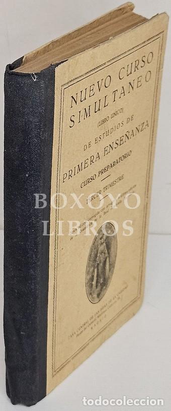Livros em segunda m&atilde;o: Nuevo curso simult&aacute;neo (Libro &uacute;nico) de estudios de primera ense&ntilde;anza. Curso preparatorio. Tercer tr
