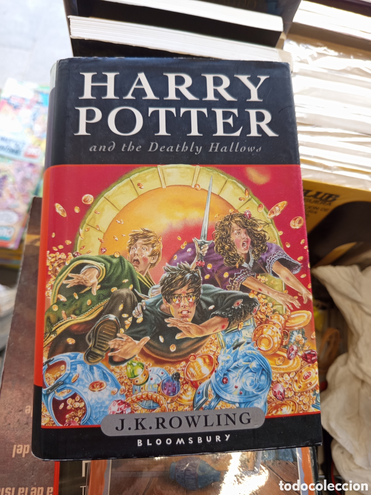 Livres: Harry Potter and the deathly hallows J,K,Rowling 1 ra edici&oacute;n