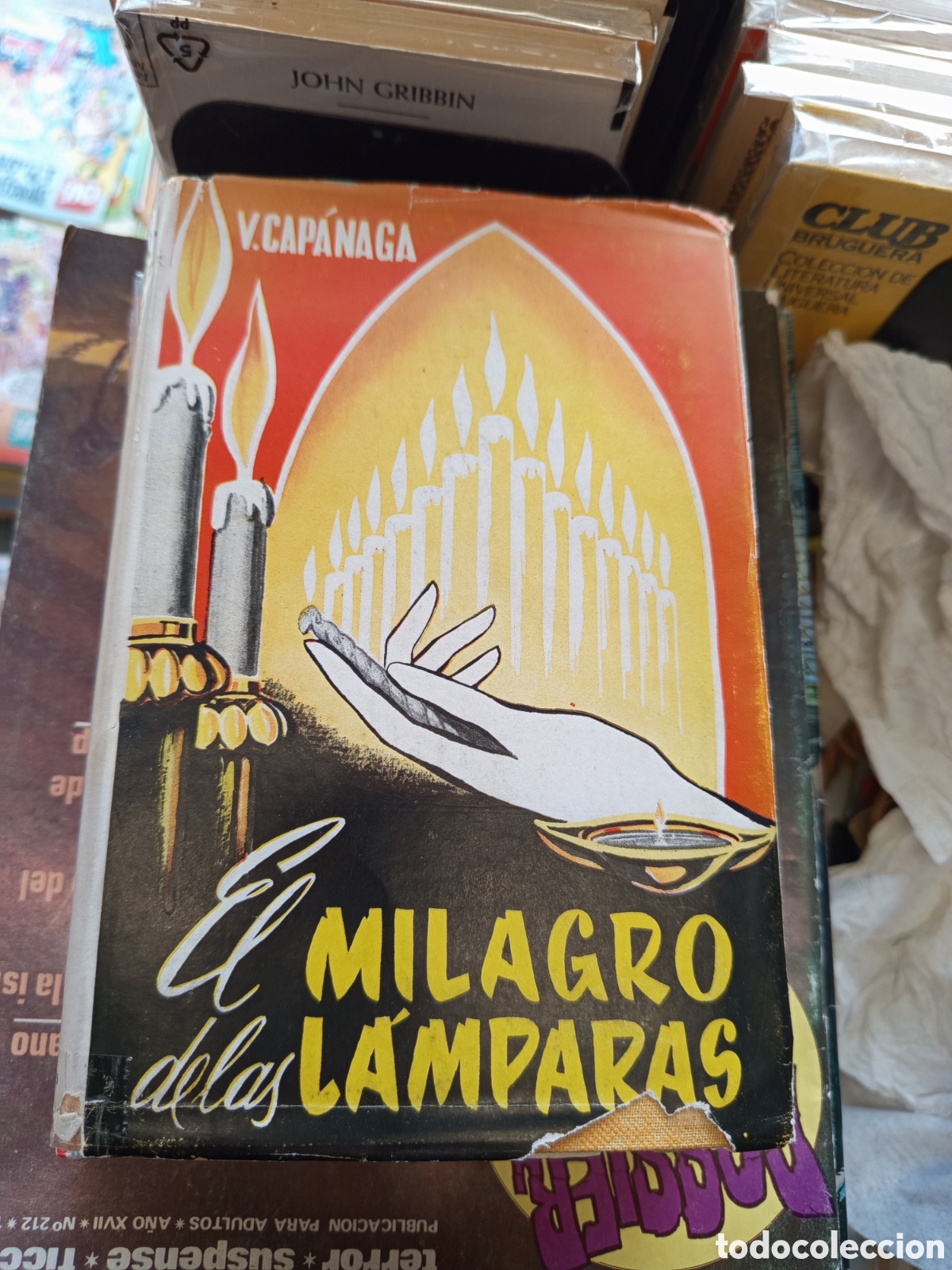 Libros: El milagro de las l&aacute;mparas V.Capanaga librer&iacute;a editorial Avgvstinvs