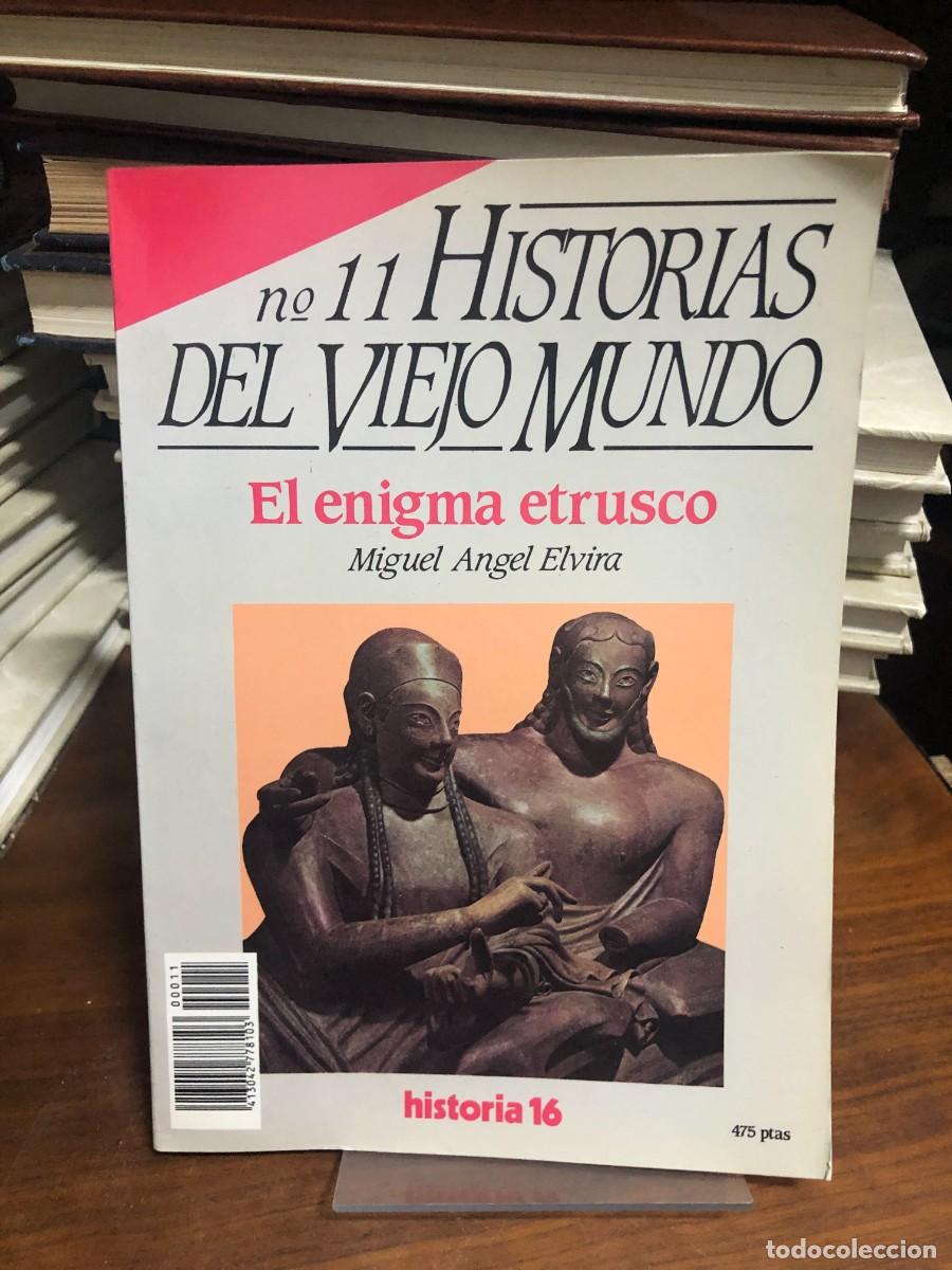 Libros: El enigma etrusco (Historias del Viejo Mundo N&ordm; 11) Miguel &Aacute;ngel Elvira / Historia 16