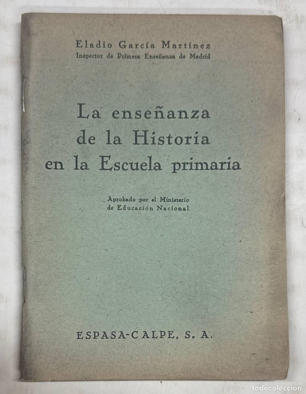 Libros: La ense&ntilde;anza de la Historia en la Escuela primaria
