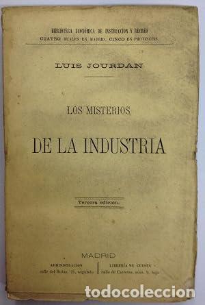 Libros: LOS MISTERIOS DE LA INDUSTRIA