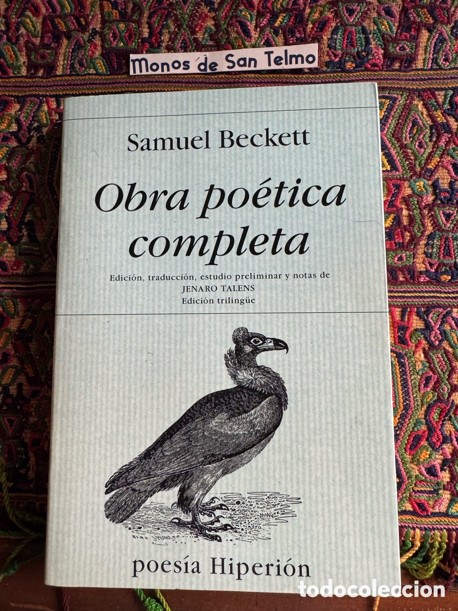 Libros: Samuel Beckett Obra po&eacute;tica completa Hiperion
